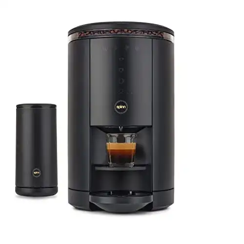 SPINN Coffee & Espresso Machine with Milk Frother