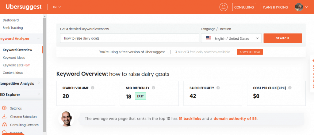 Ubersugges results for how to raise dairy goats
