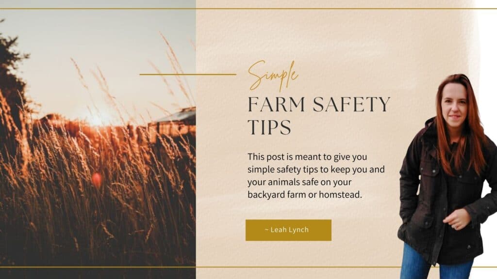 farm safety tips intro image